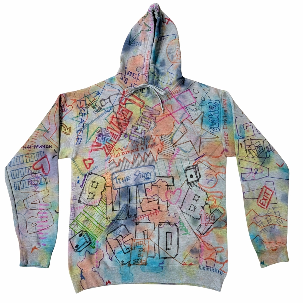Chaos Sketch Hoodie (Men’s Size M)